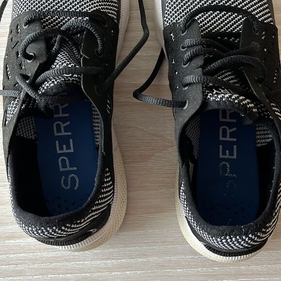 Sperry black athletic sneakers size 9.5 - Picture 9 of 12